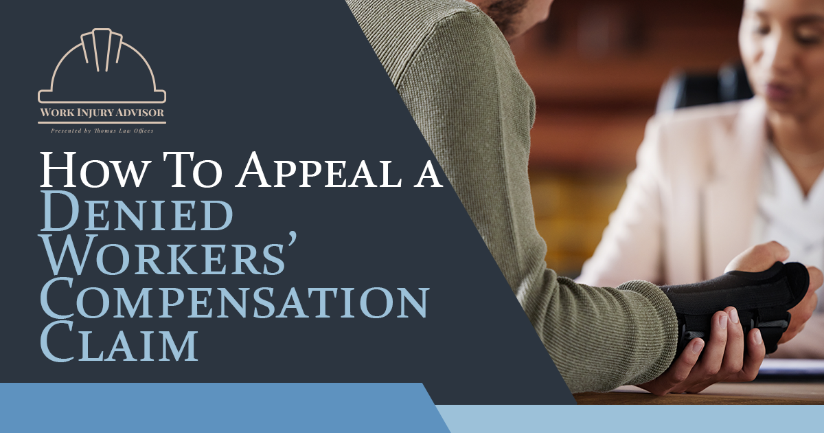 How To Appeal a Denied Workers' Compensation Claim